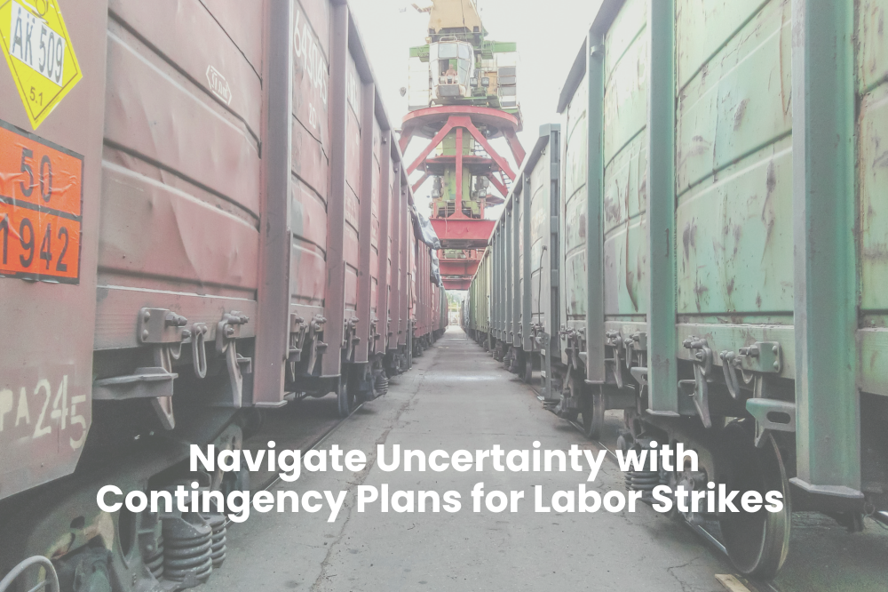 Shipping Report: Navigate Uncertainty with Contingency Plans for Labor Strikes